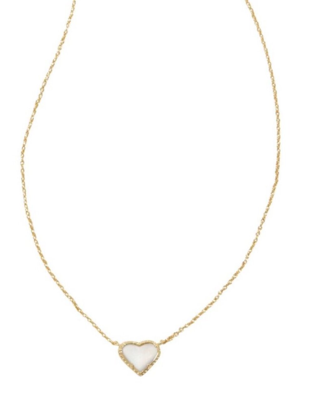 Kendra Scott Ari Heart 14K Gold Plated Necklace